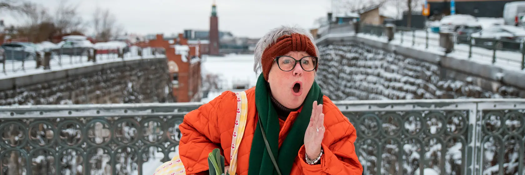 Kampanjbild från en av filmerna om att äga skog på distans.